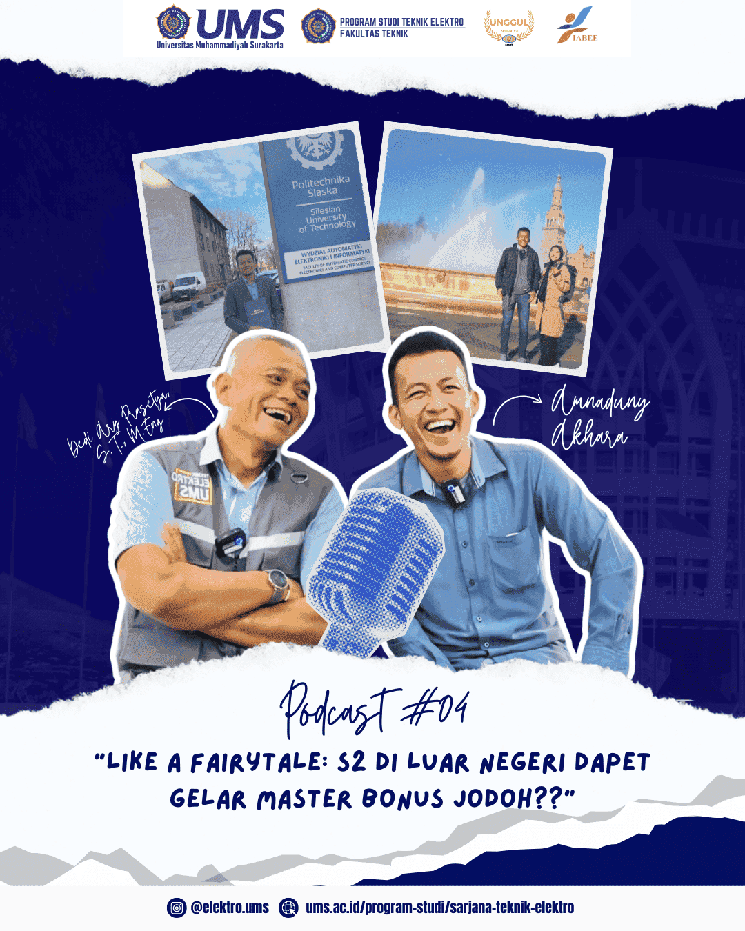 Podcast alumni Teknik Elektro UMS bekerja di Rockwell